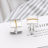 High Quality Smooth Metal Cufflinks – Everyday Gifts — 5
