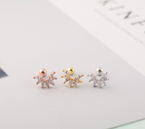 Simple Thread Stud Earrings – Useful Gifts — 6