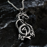 Vintage Men's Stainless Steel Pendant Viking – Jewelry Gift Ideas — 5