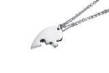 Titanium Steel Heart-Shaped Friendship Pendant – Jewelry Gift Ideas — 5
