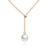 Ladies Adjustable Y-shaped Pearl Necklace – Jewelry Gift Ideas — 4
