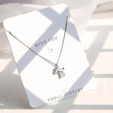 Style Sterling Silver Necklace Female Clavicle – Jewelry Gift Ideas — 2