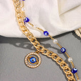Accessories Pearl Necklace Round Diamond Pendant – Jewelry Gift Ideas — 5