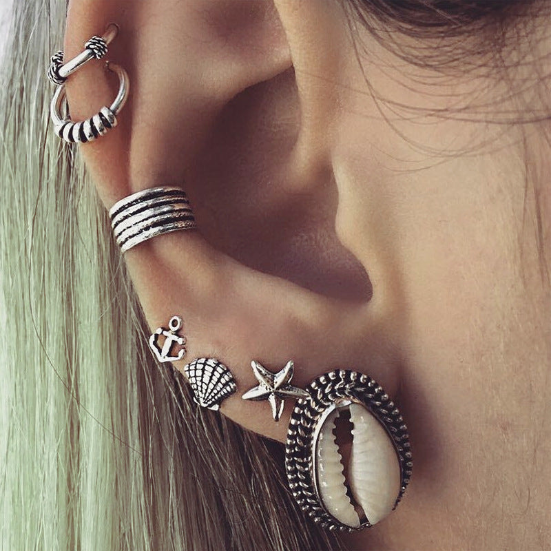 European and American Fashion Bohemian Shell Earrings – Stylish Gifts — 1