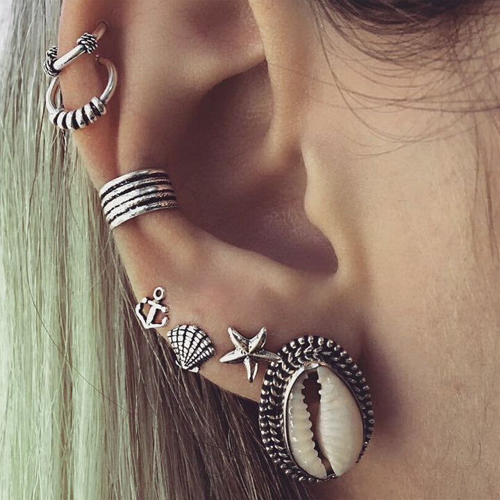 European and American Fashion Bohemian Shell Earrings – Stylish Gifts — 1