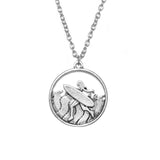 Surf climbing running jogging necklace set – Jewelry Gift Ideas — 4