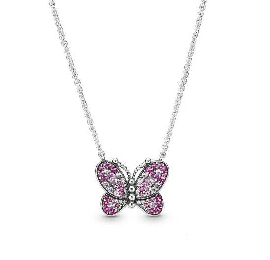 S925 Silver Necklace Women's Love Bow Chain – Jewelry Gift Ideas — 1