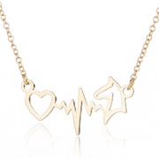 Round Animal Heartbeat Necklace – Jewelry Gift Ideas — 12