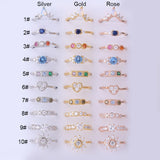 Colored Zircon Nose Rings Popular Piercing Fashion – Stylish Gifts — 1