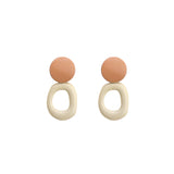 Autumn and winter geometric earrings female – Gifts for Her — 3
