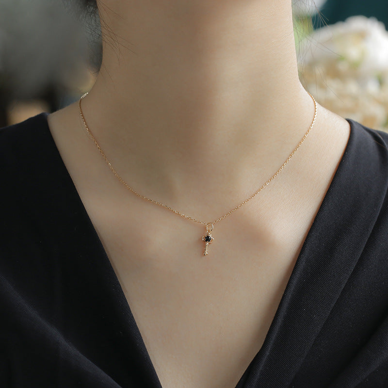 S925 Sterling Silver Necklace Female Natural – Jewelry Gift Ideas — 1