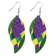 Multi-Layer Stitching Leather Earrings – Everyday Gifts — 11
