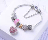 Love Pendant Pink Simple Fashion Bracelet – Jewelry Gift Ideas — 2