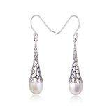S925 Sterling Silver Drop Earrings With Retro – Holiday Gift Ideas — 2