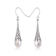 S925 Sterling Silver Drop Earrings With Retro – Holiday Gift Ideas — 2