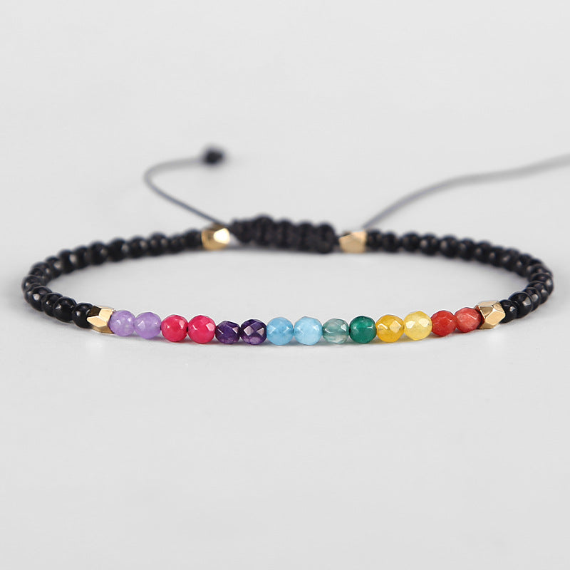 12 Constellation Lucky Stone 3MM Seven Chakra – Jewelry Gift Ideas — 1