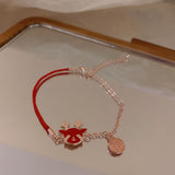 Year Of The Ox Transshipment Red String Bracelet – Jewelry Gift Ideas — 13