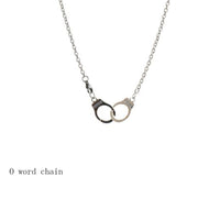 Titanium Steel Vintage Handcuff Necklace – Jewelry Gift Ideas — 6