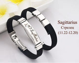 12 constellation silicone stainless steel – Jewelry Gift Ideas — 4
