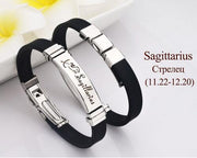 12 constellation silicone stainless steel – Jewelry Gift Ideas — 4