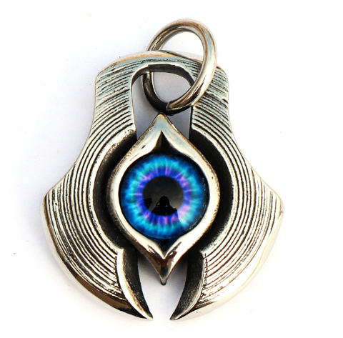 Titanium Steel Devil's Personalized Eye Necklace – Jewelry Gift Ideas — 1