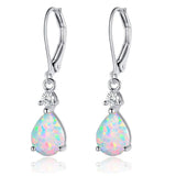 Light Luxury Water Drop Copper Zircon Earrings Female – Gifts for Her — 9