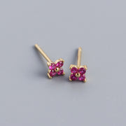 Sweet Small Colorful Flower Earrings – Meaningful Gifts — 14