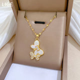 Gorgeous Quality Full Diamond Necklace Women's – Jewelry Gift Ideas — 6