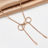 Titanium Steel Necklace Female Small Waist 18k – Jewelry Gift Ideas — 2
