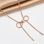 Titanium Steel Necklace Female Small Waist 18k – Jewelry Gift Ideas — 2