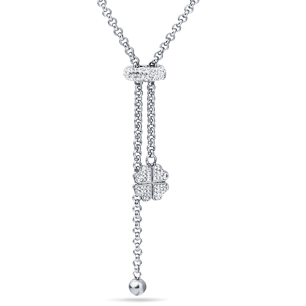 Titanium steel adjustable necklace – Jewelry Gift Ideas — 1