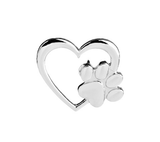 Caring dog paw cutout brooch – Jewelry Gift Ideas — 5
