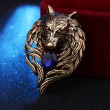 Retro Domineering Wolf Brooch Male Personality – Jewelry Gift Ideas — 5