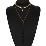 Street Shot Necklace Handmade Sequins Star Tassel – Jewelry Gift Ideas — 5