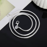 925 Sterling Silver Solid Snake Chain – Useful Gifts — 3