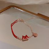 Year Of The Ox Transshipment Red String Bracelet – Jewelry Gift Ideas — 17