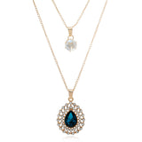 Fashionable Diamond - Encrusted Necklace – Jewelry Gift Ideas — 3