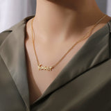 Name Feminist Necklace Women's Handwritten Chain – Jewelry Gift Ideas — 1