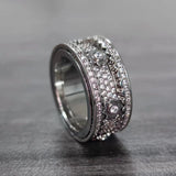 Fashion Eyelet Star Wheel Spinning Ring – Stylish Gifts — 8