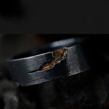 Double Color Gilded Gold Light Mark Ring – Birthday Gifts — 4