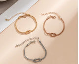 Twist Bracelet Elegant Heart Knot Fashion Simple – Jewelry Gift Ideas — 7