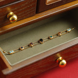 French Sweet Color Double-layer Bracelet – Jewelry Gift Ideas — 4