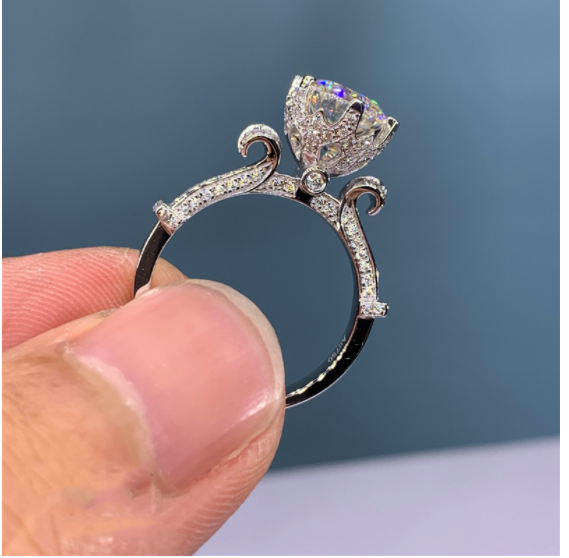 Heart-shaped Love Female European And American Zircon – Gifts for Her — 1