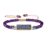 Natural Stone Woven Bracelet Mixed Shape Beads – Jewelry Gift Ideas — 4