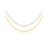 S925 Honeysuckle Style Popular Flat Mesh Chain – Jewelry Gift Ideas — 3