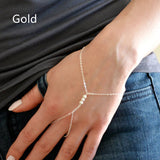 Simple Pearl Linking Bracelet Simple Bracelet – Jewelry Gift Ideas — 6