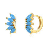 Ins Style Color Zircon All-match Earrings Symmetrical – Stylish Gifts — 8