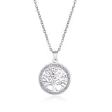 Titanium Steel Diamond-embedded Outer Ring Hollow – Jewelry Gift Ideas — 11
