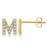 Fashion Trend Small Letter Ear Studs – Stylish Gifts — 5