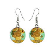 Van Gogh Starry Night Sunflowers The Kiss Oil – Jewelry Gift Ideas — 14